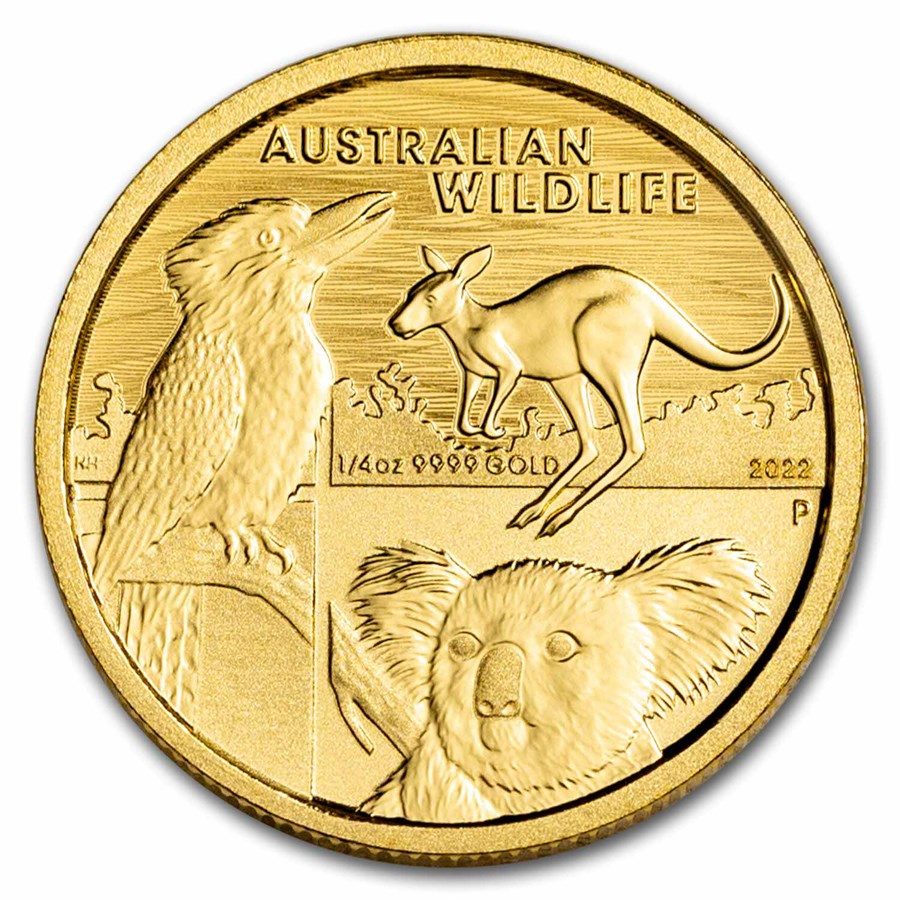 Australian Wildlife 1/4 oz Gold Coin