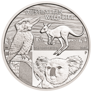 Australian Wildlife 2 oz Silver Coin