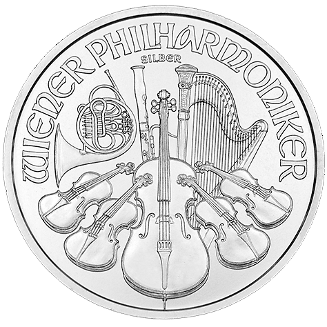 Austrian Philharmonic 1 oz Silver Coin