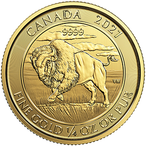 Gold Canadian Buffalo