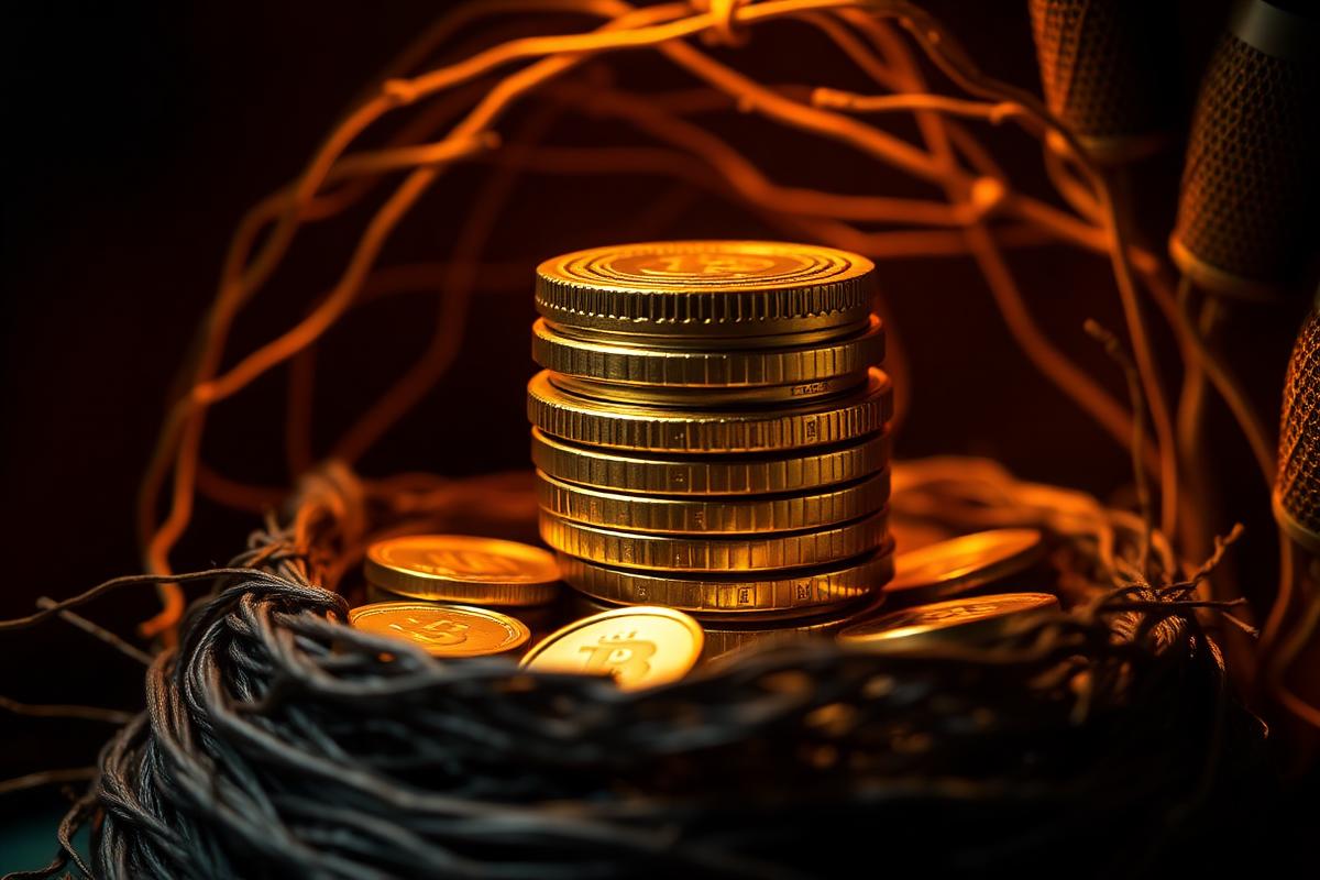 Gold eggs in a nest representing retirement savings