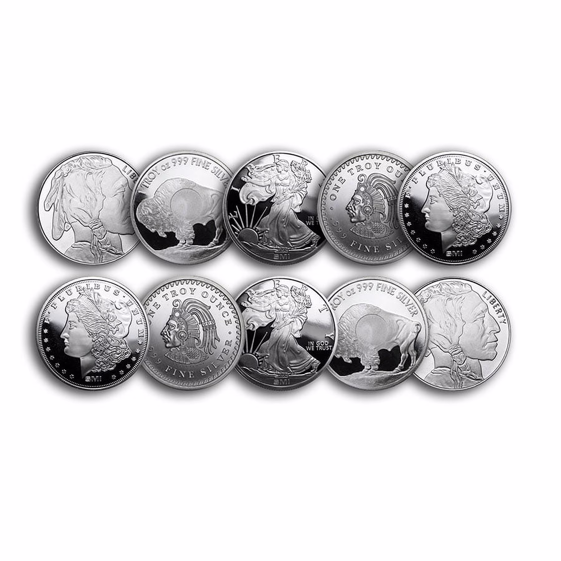 1 oz Silver Rounds